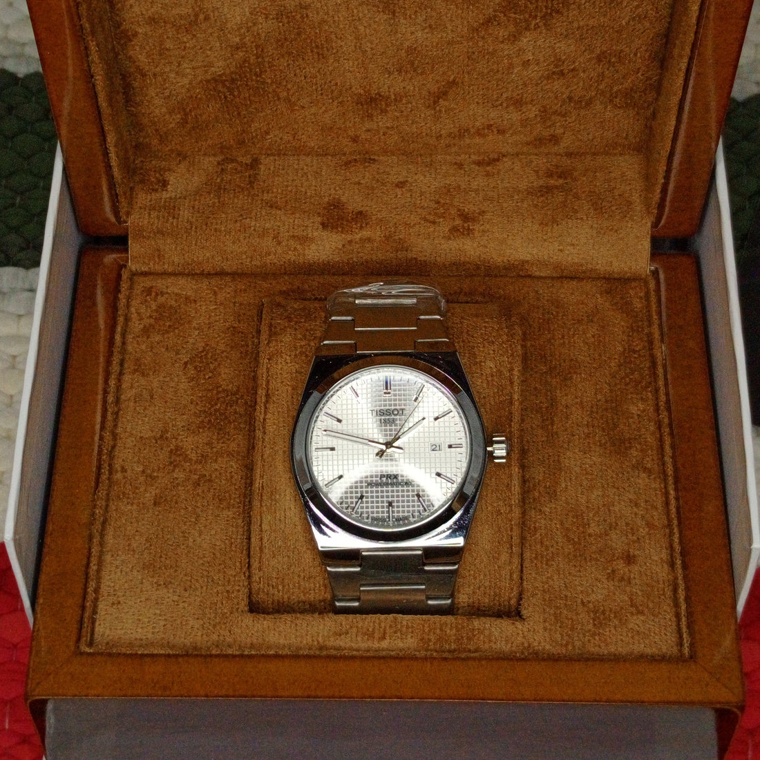 Tissot PRX Powermatic 80 - Silver Waffle Dial Edition