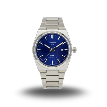 Tissot PRX Powermatic 80 - Deep Blue Waffle Dial Edition