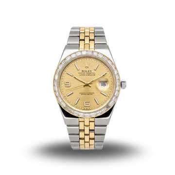 Rolex Land-Dweller  Two-Tone with Gold Honeycomb Dial