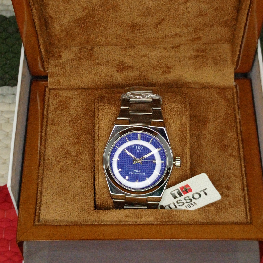 Tissot PRX Powermatic 80 - Deep Blue Waffle Dial Edition